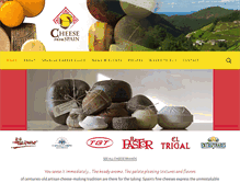 Tablet Screenshot of cheesefromspain.com